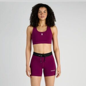 Bandit running set size small deep plum